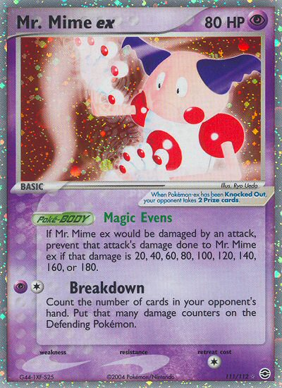 Mr. Mime ex (111/112) [EX: FireRed & LeafGreen] | Rock City Comics