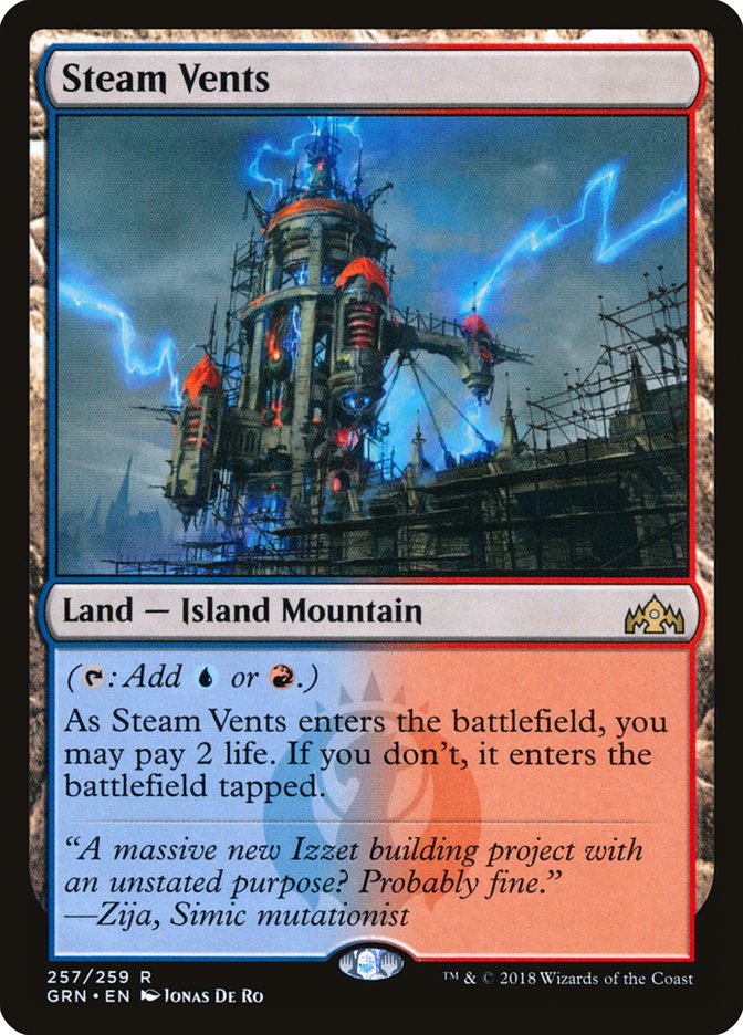 Steam Vents [Guilds of Ravnica] | Rock City Comics