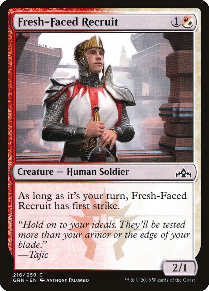 Fresh-Faced Recruit [Guilds of Ravnica] | Rock City Comics