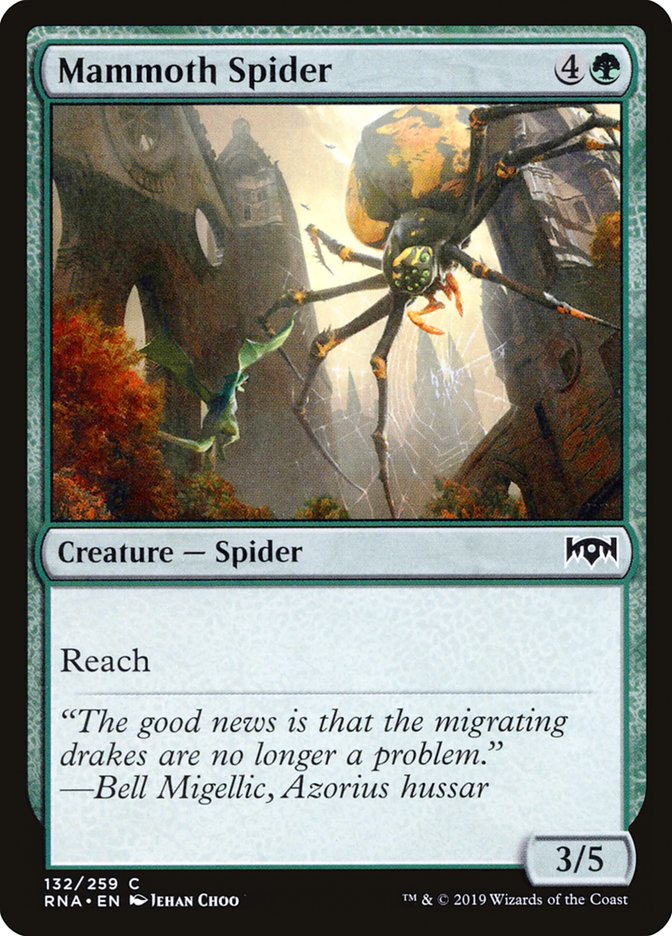 Mammoth Spider [Ravnica Allegiance] | Rock City Comics