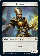 Eldrazi // Soldier Double-Sided Token [Starter Commander Decks] | Rock City Comics
