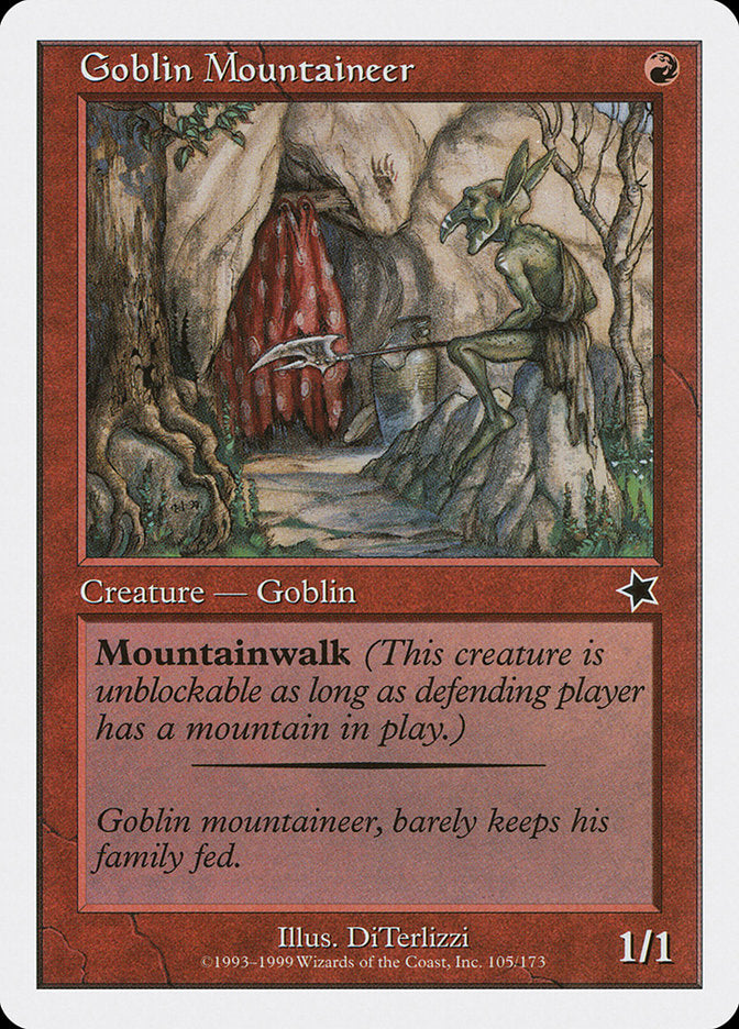 Goblin Mountaineer [Starter 1999] | Rock City Comics