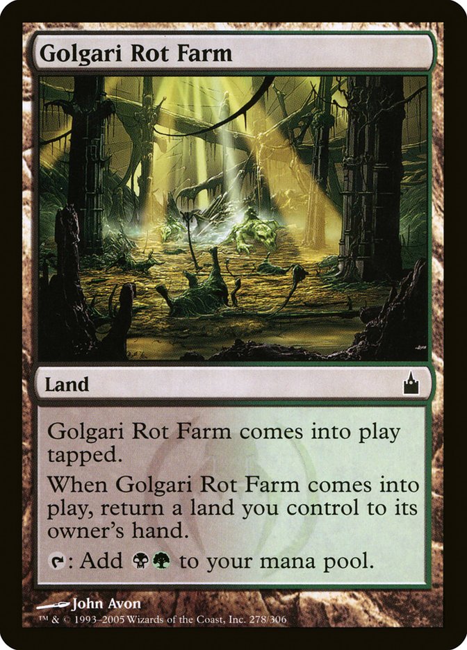 Golgari Rot Farm [Ravnica: City of Guilds] | Rock City Comics