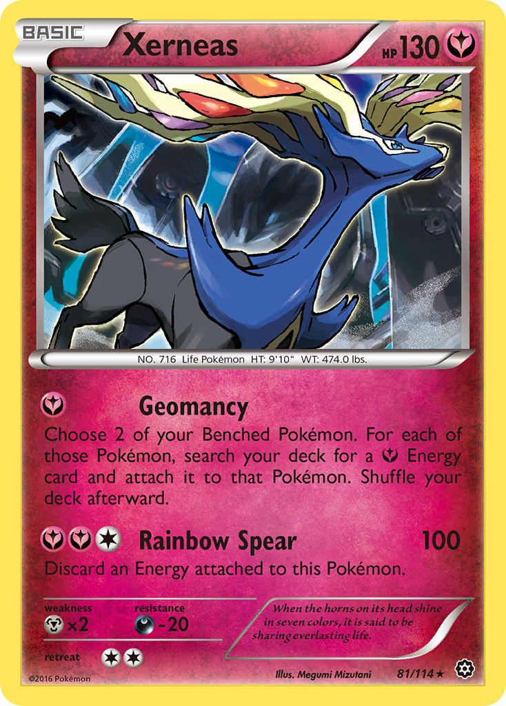 Xerneas (81/114) [XY: Steam Siege] | Rock City Comics