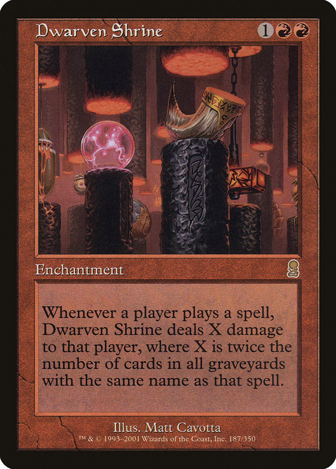 Dwarven Shrine [Odyssey] | Rock City Comics