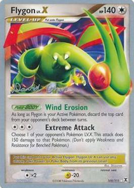 Flygon LV.X (105/111) (Stallgon - David Cohen) [World Championships 2009] | Rock City Comics