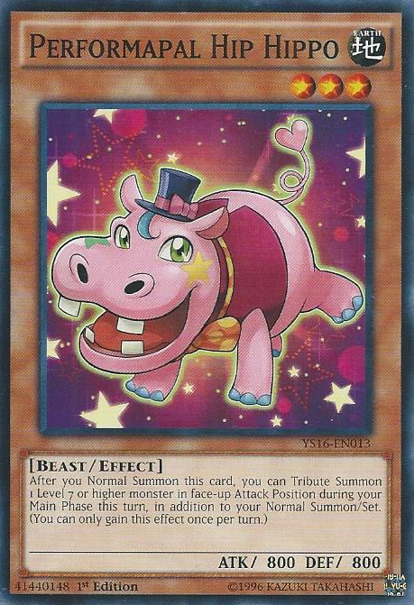 Performapal Hip HIppo [YS16-EN013] Common | Rock City Comics