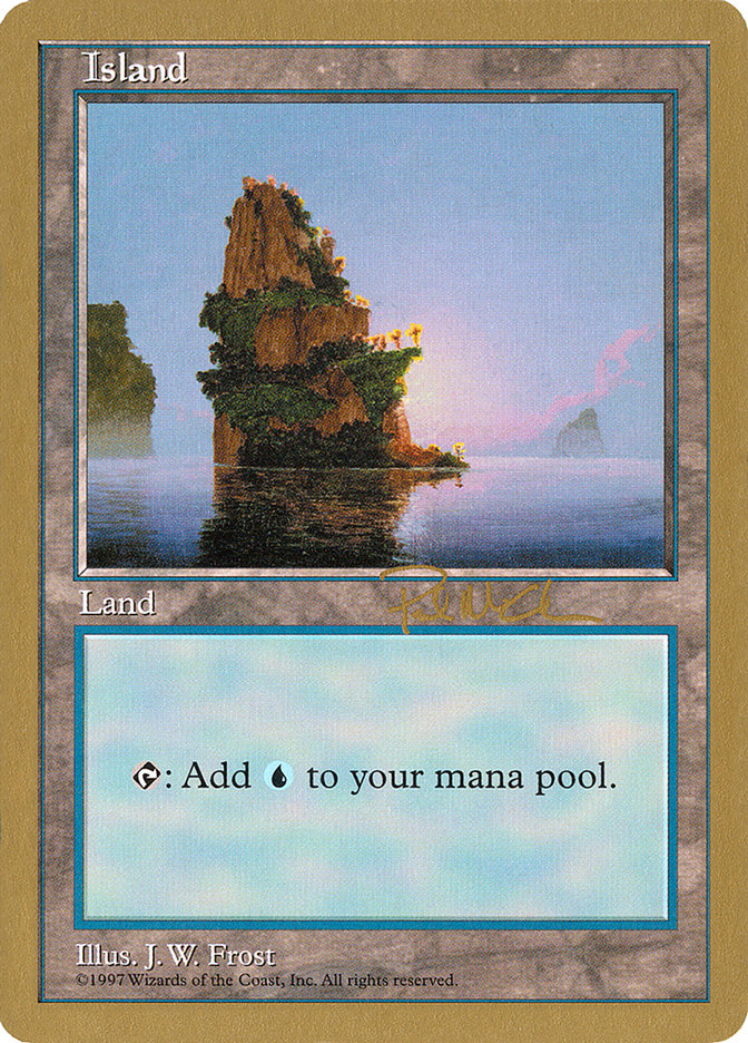 Island (pm435) (Paul McCabe) [World Championship Decks 1997] | Rock City Comics