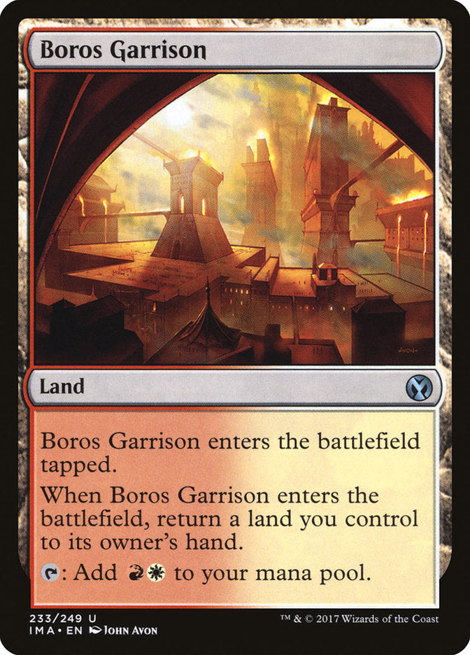 Boros Garrison [Iconic Masters] | Rock City Comics