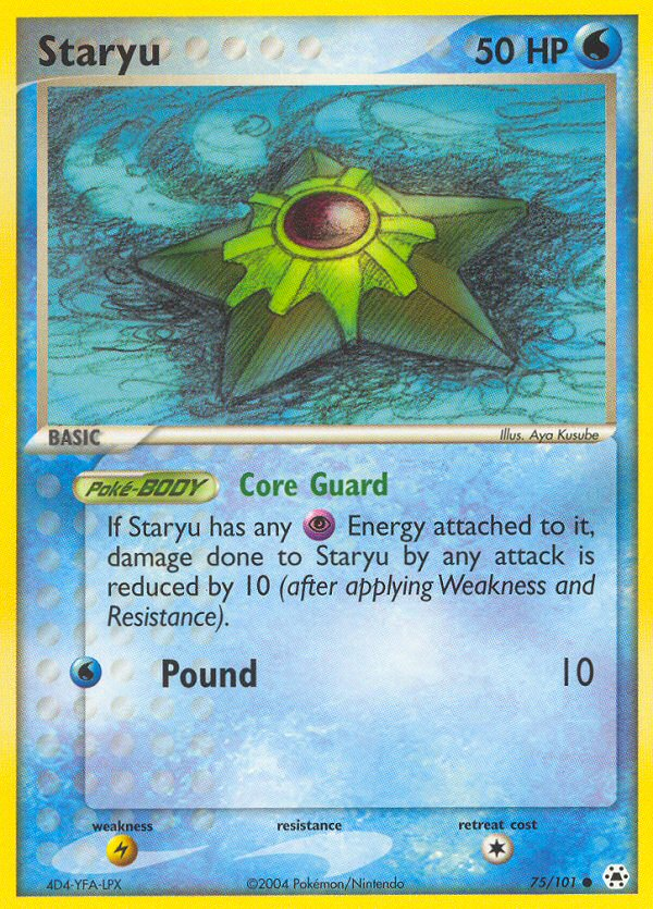 Staryu (75/101) [EX: Hidden Legends] | Rock City Comics