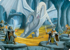 Cave of the Frost Dragon Art Card [Dungeons & Dragons: Adventures in the Forgotten Realms Art Series] | Rock City Comics