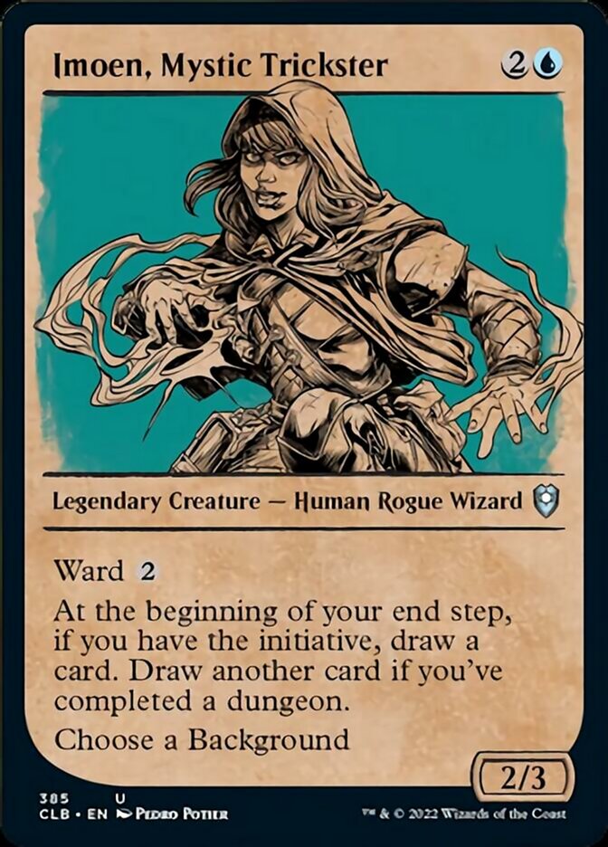 Imoen, Mystic Trickster (Showcase) [Commander Legends: Battle for Baldur's Gate] | Rock City Comics