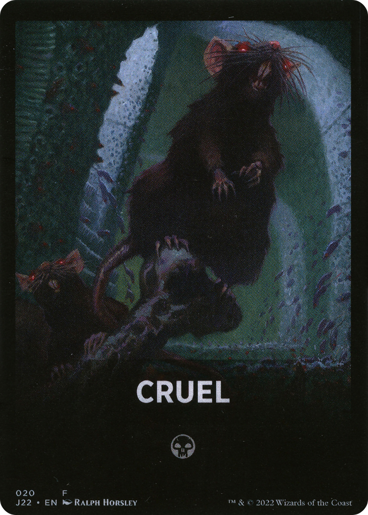 Cruel Theme Card [Jumpstart 2022 Front Cards] | Rock City Comics