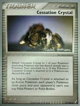 Cessation Crystal (74/100) (Intimidation - Tristan Robinson) [World Championships 2008] | Rock City Comics