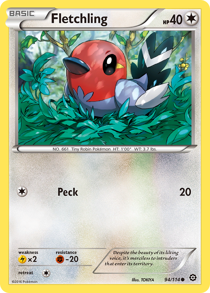 Fletchling (94/114) [XY: Steam Siege] | Rock City Comics