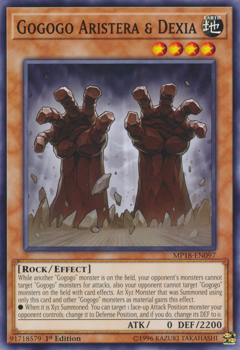 Gogogo Aristera & Dexia [MP18-EN097] Common | Rock City Comics