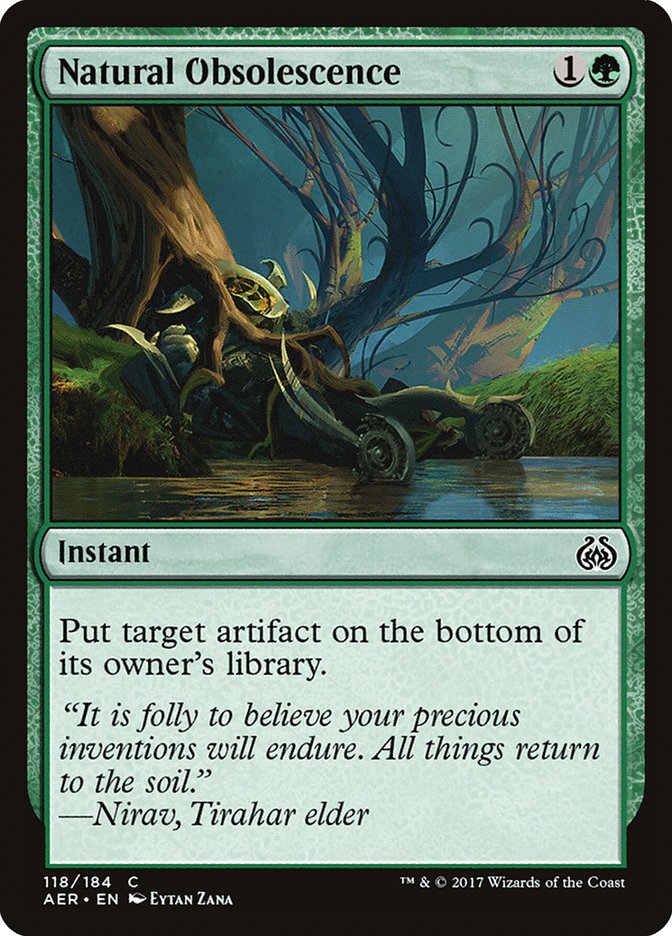 Natural Obsolescence [Aether Revolt] | Rock City Comics