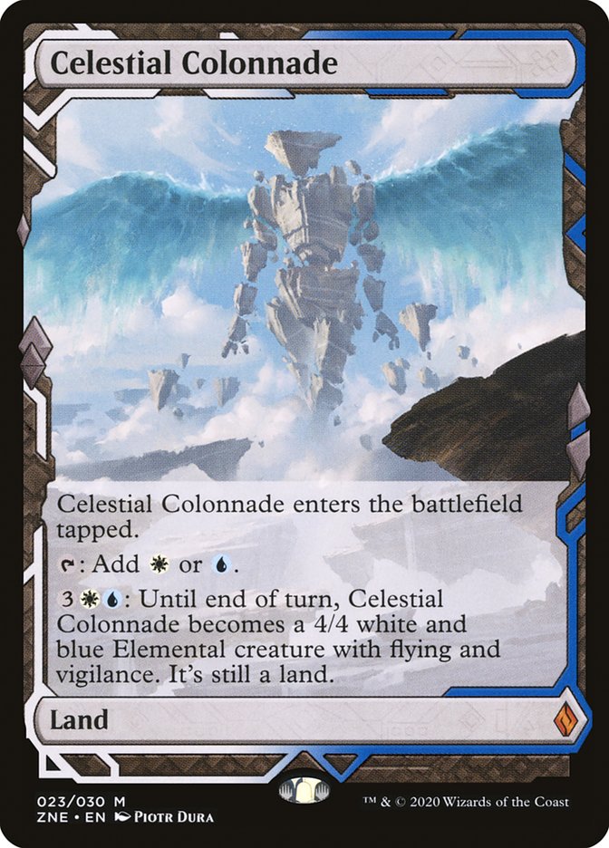 Celestial Colonnade (Expeditions) [Zendikar Rising Expeditions] | Rock City Comics