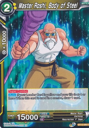 Master Roshi, Body of Steel [BT12-096] | Rock City Comics