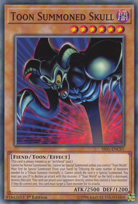 Toon Summoned Skull [SS01-ENC07] Common | Rock City Comics