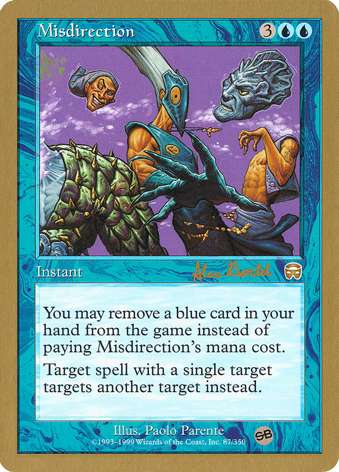 Misdirection (Alex Borteh) (SB) [World Championship Decks 2001] | Rock City Comics