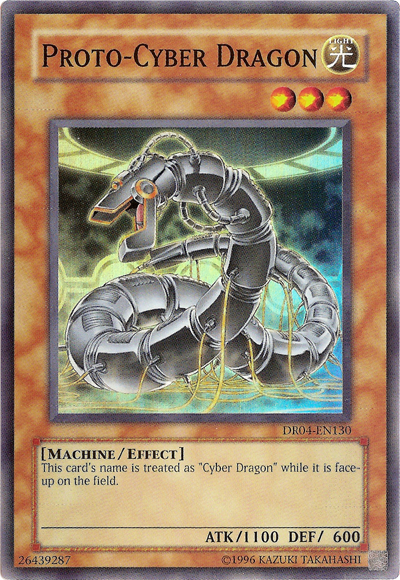 Proto-Cyber Dragon [DR04-EN130] Super Rare | Rock City Comics