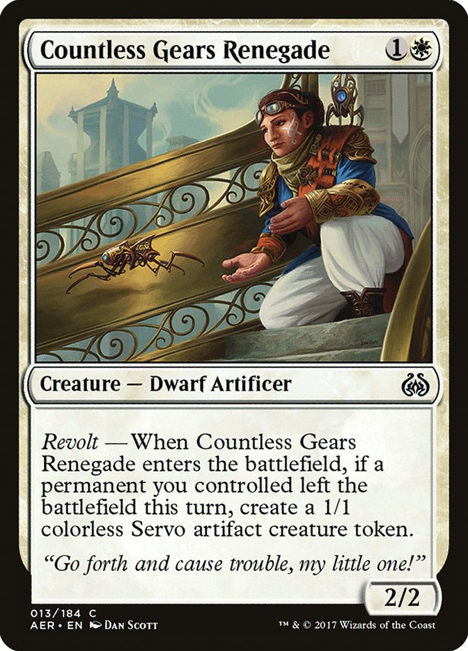 Countless Gears Renegade [Aether Revolt] | Rock City Comics