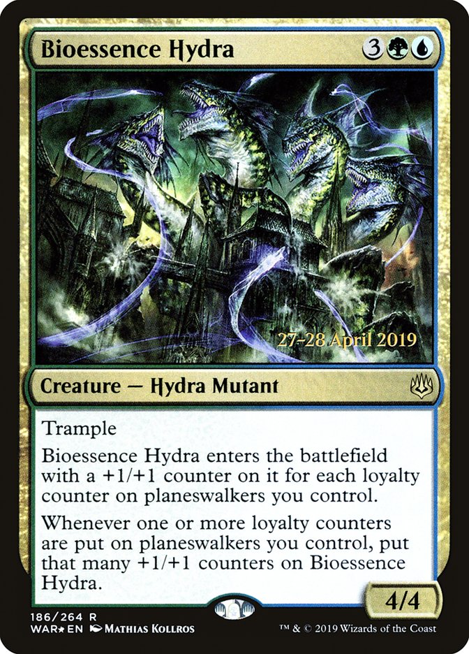 Bioessence Hydra  [War of the Spark Prerelease Promos] | Rock City Comics