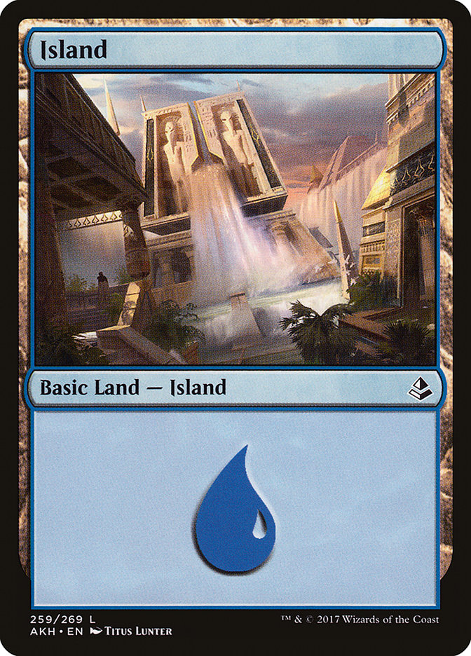 Island (259) [Amonkhet] | Rock City Comics