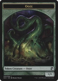 Ooze // Frog Lizard Token [Ravnica Allegiance: Guild Kits] | Rock City Comics