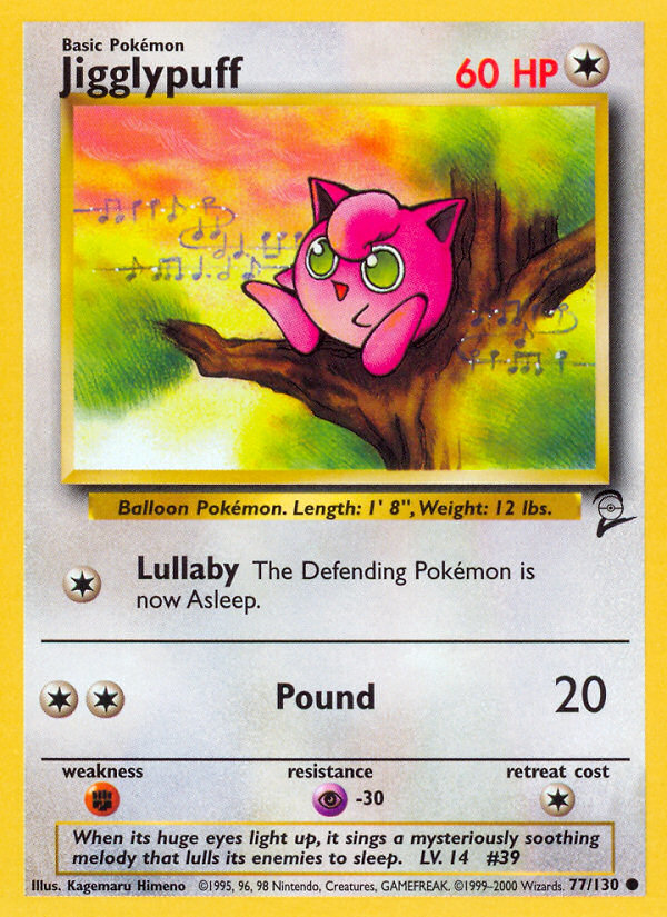 Jigglypuff (77/130) [Base Set 2] | Rock City Comics