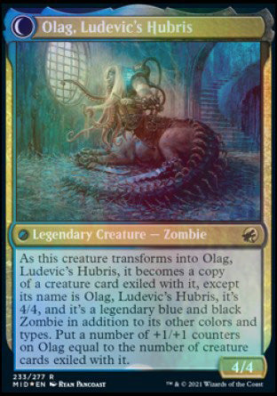 Ludevic, Necrogenius // Olag, Ludevic's Hubris [Innistrad: Midnight Hunt Prerelease Promos] | Rock City Comics