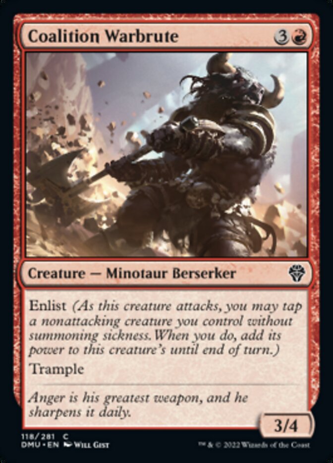 Coalition Warbrute [Dominaria United] | Rock City Comics