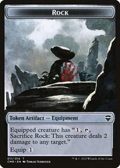 Golem // Rock Token [Commander Legends Tokens] | Rock City Comics