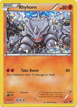 Rhyhorn (8/12) [McDonald's Promos: 2015 Collection] | Rock City Comics