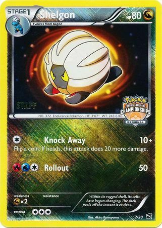 Shelgon (7/20) (Regional Championship Promo Staff) [Black & White: Dragon Vault] | Rock City Comics