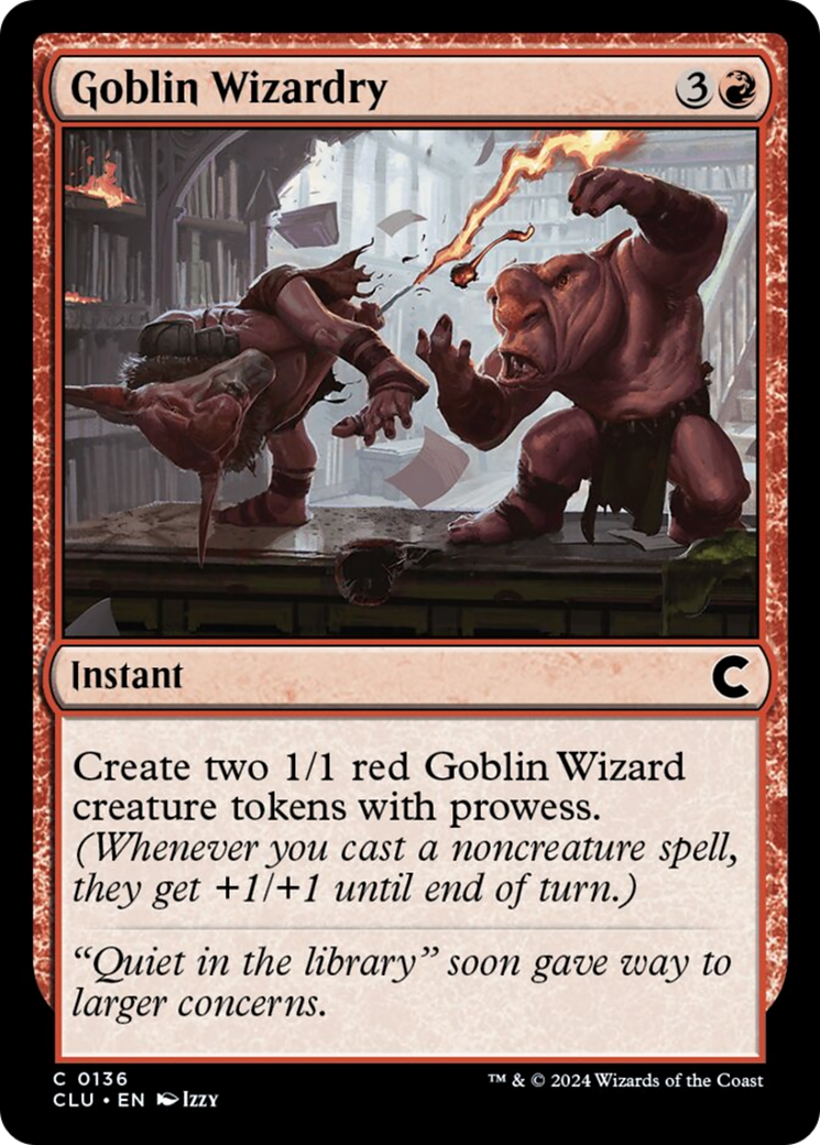 Goblin Wizardry [Ravnica: Clue Edition] | Rock City Comics