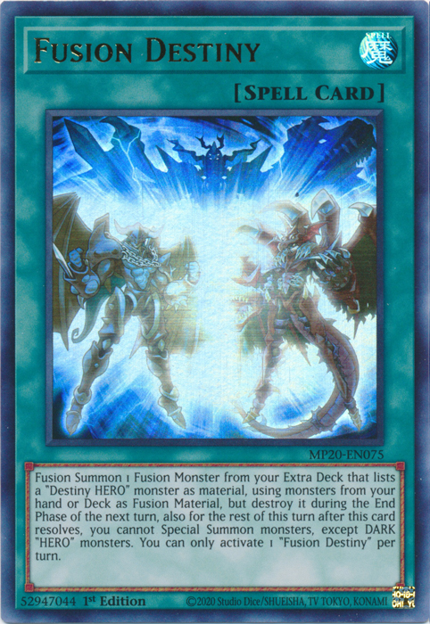 Fusion Destiny [MP20-EN075] Ultra Rare | Rock City Comics