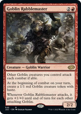 Goblin Rabblemaster [Jumpstart 2022] | Rock City Comics