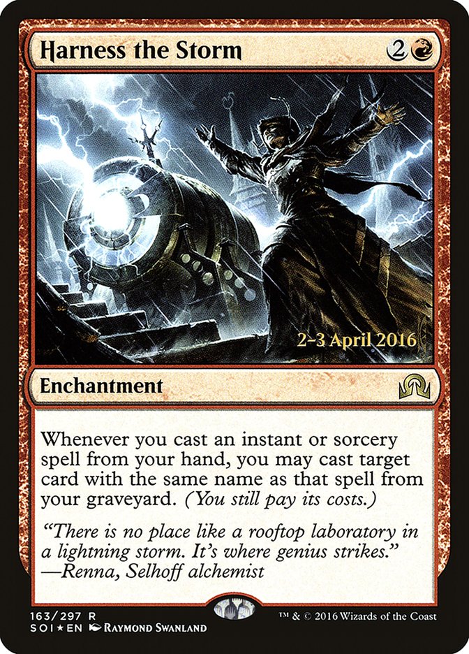 Harness the Storm [Shadows over Innistrad Prerelease Promos] | Rock City Comics