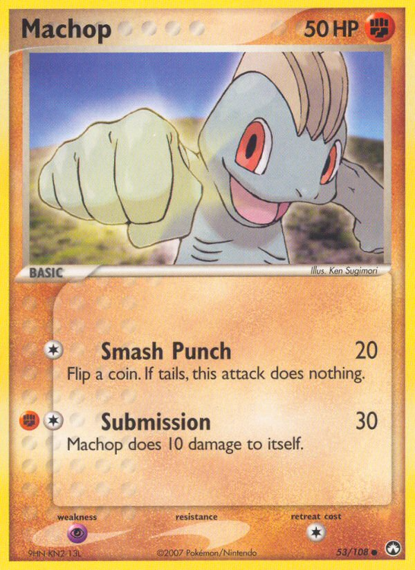 Machop (53/108) [EX: Power Keepers] | Rock City Comics