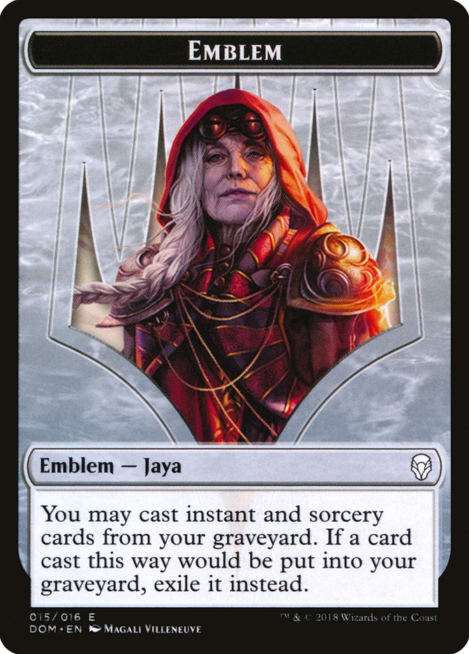 Jaya Ballard Emblem [Dominaria Tokens] | Rock City Comics