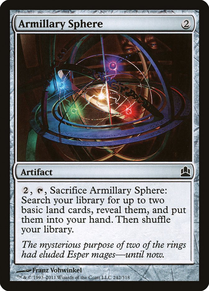 Armillary Sphere [Commander 2011] | Rock City Comics