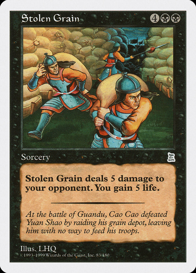 Stolen Grain [Portal Three Kingdoms] | Rock City Comics