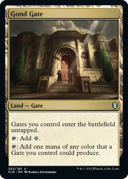 Gond Gate [Commander Legends: Battle for Baldur's Gate] | Rock City Comics