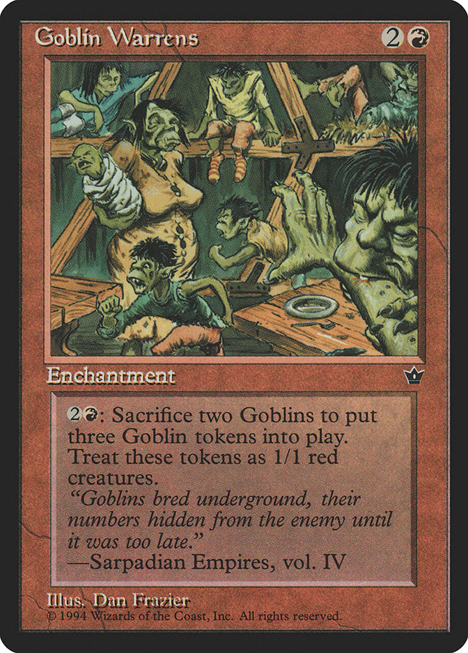 Goblin Warrens [Fallen Empires] | Rock City Comics