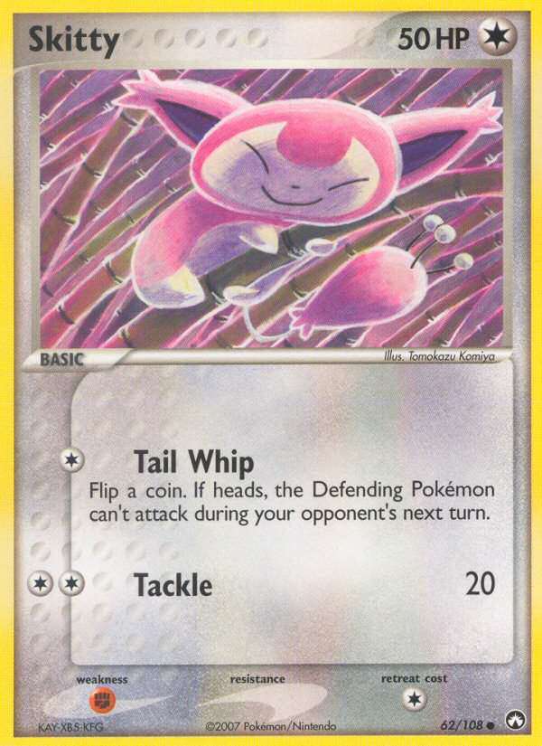 Skitty (62/108) [EX: Power Keepers] | Rock City Comics