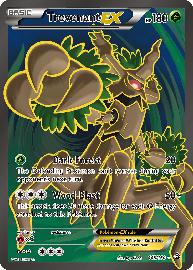 Trevenant EX (145/160) [XY: Primal Clash] | Rock City Comics