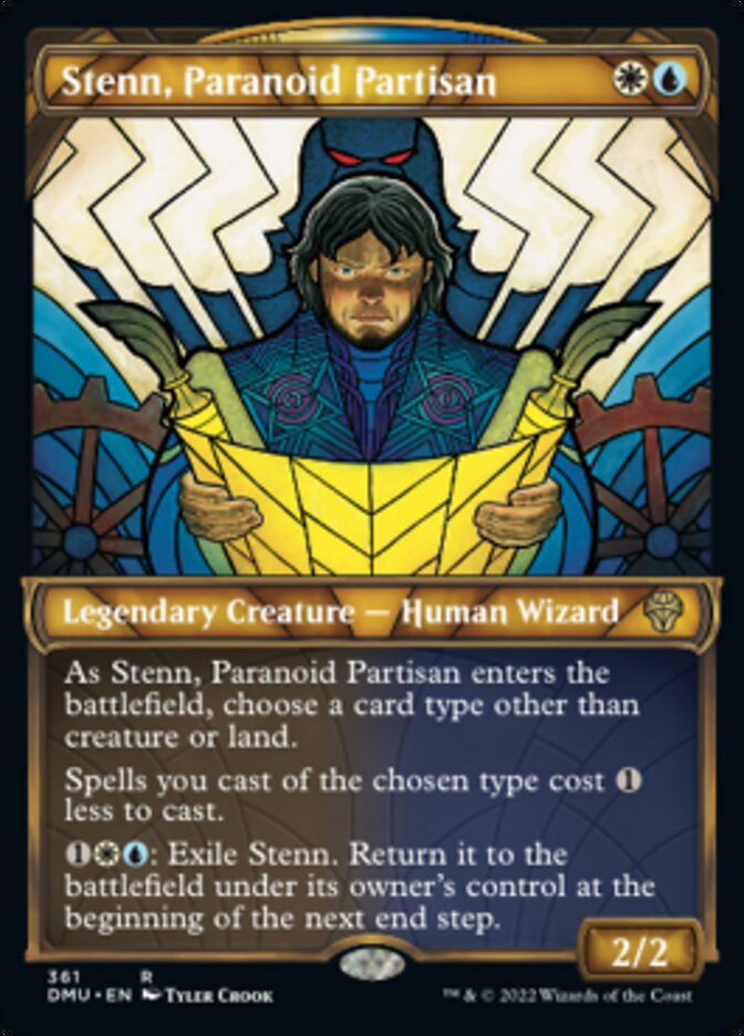 Stenn, Paranoid Partisan (Showcase Textured) [Dominaria United] | Rock City Comics