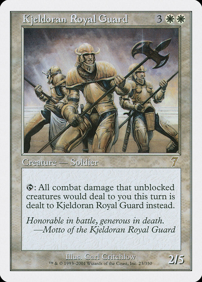 Kjeldoran Royal Guard [Seventh Edition] | Rock City Comics